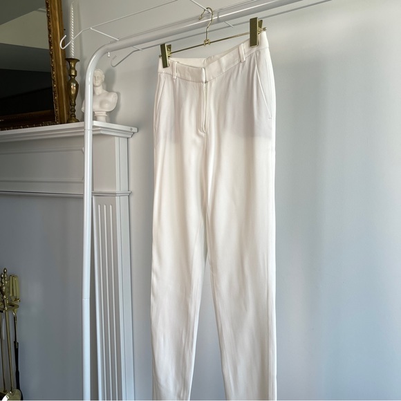 Massimo Dutti White Suit Pants - Picture 3 of 8